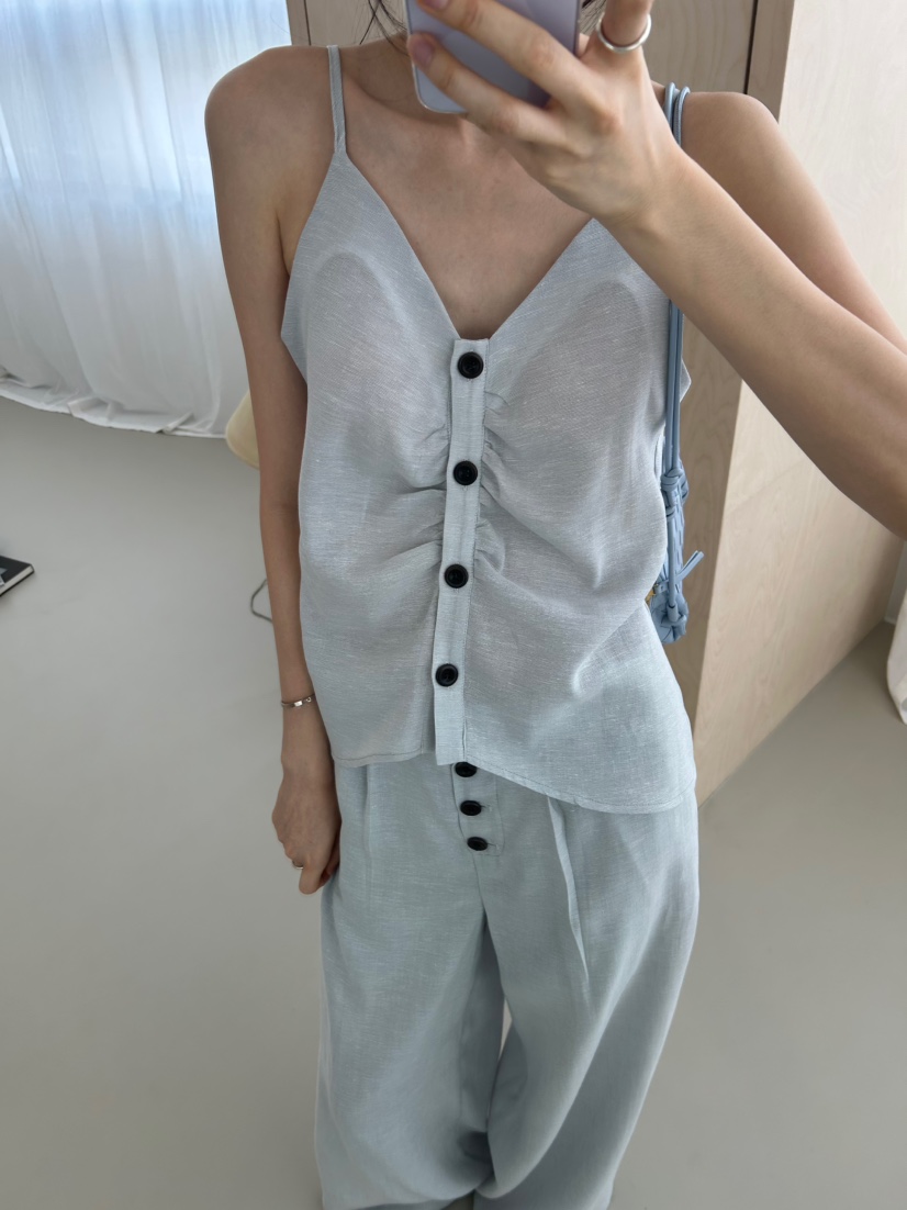 ME MO韓國直郵實拍女裝新品人氣26夏季熱賣推薦吊帶背心ME MO吊帶/背心