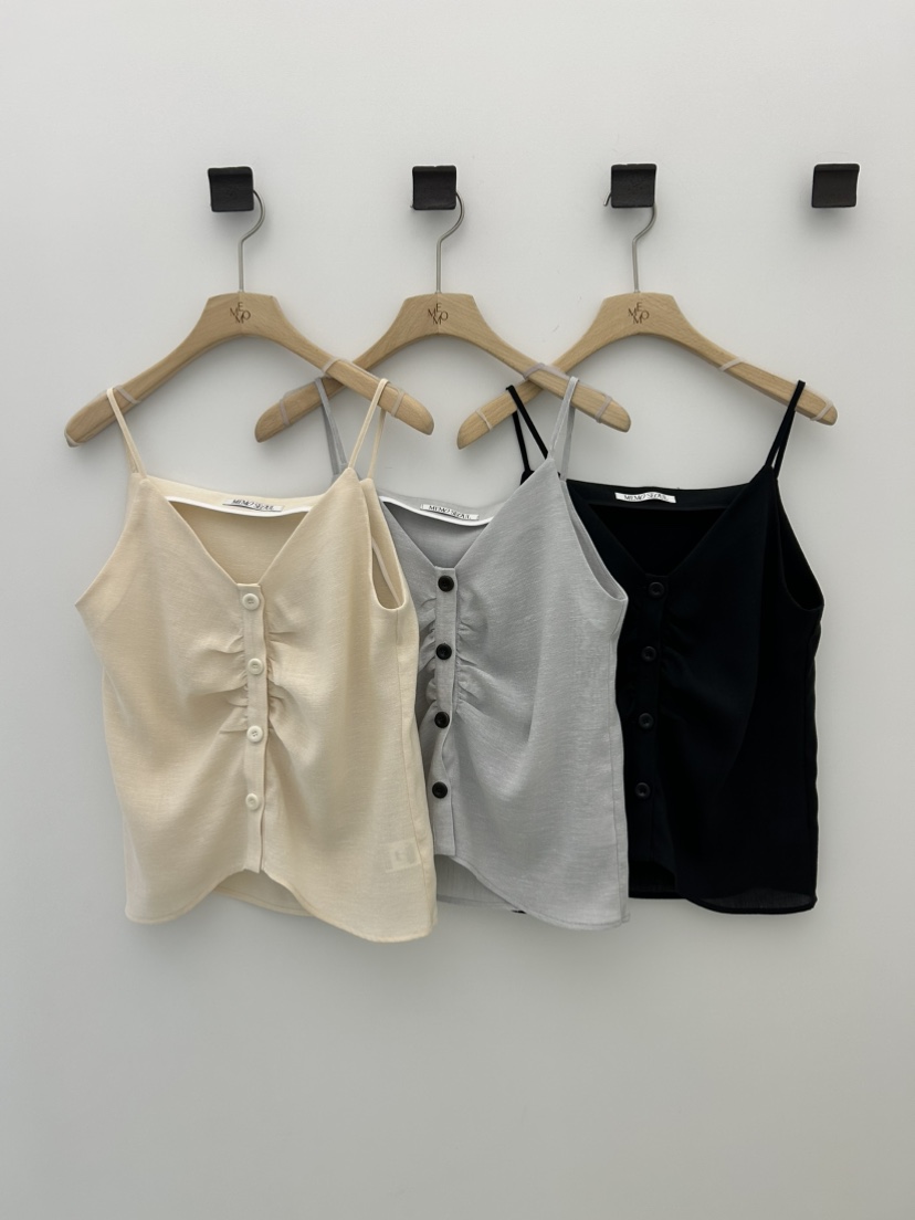 ME MO韓國直郵實拍女裝新品人氣26夏季熱賣推薦吊帶背心ME MO吊帶/背心