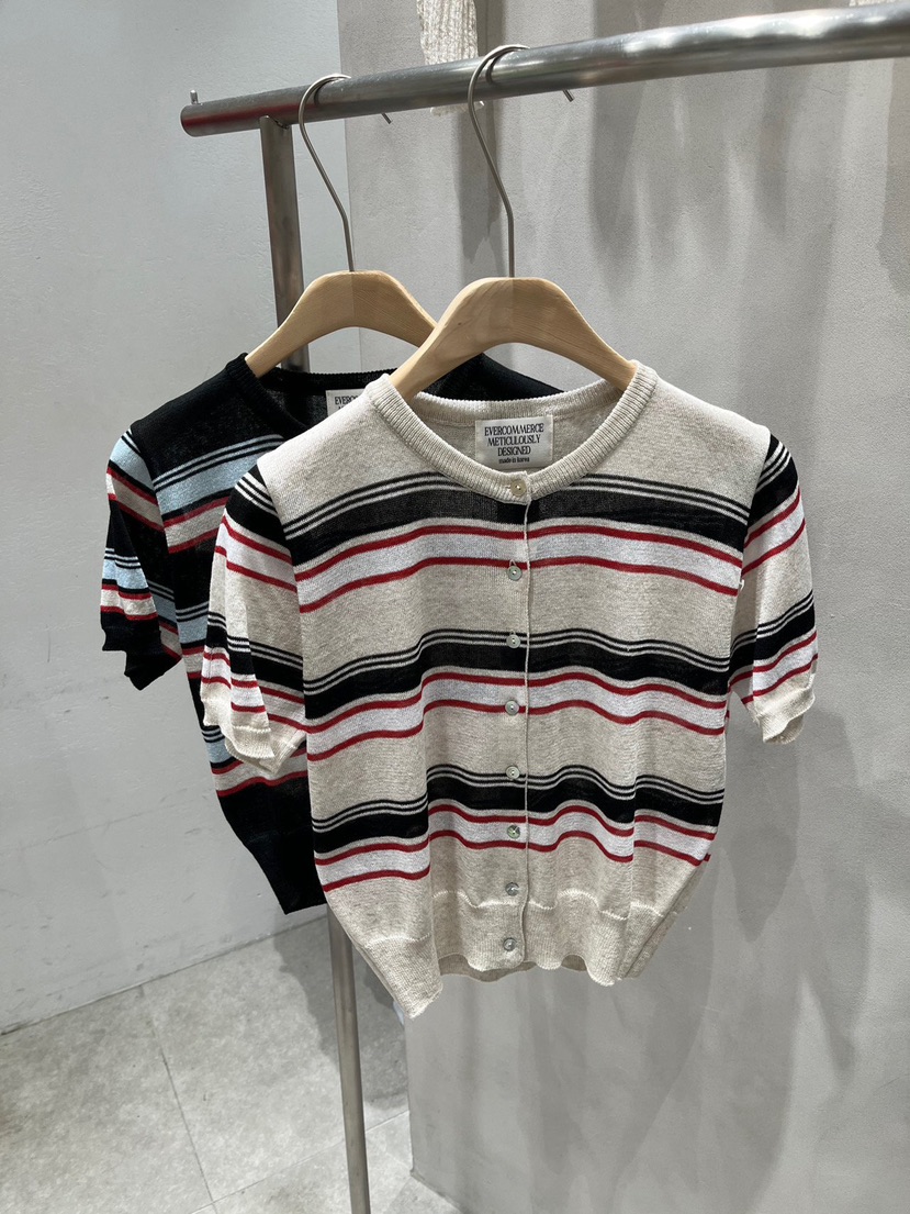 EVERCOMMERCE METICULOUSLY DESIGNED韓國東大門直郵女裝新品休閑針織衫亞麻布EVERCOMMERCE METICULOUSLY DESIGNED針織衫