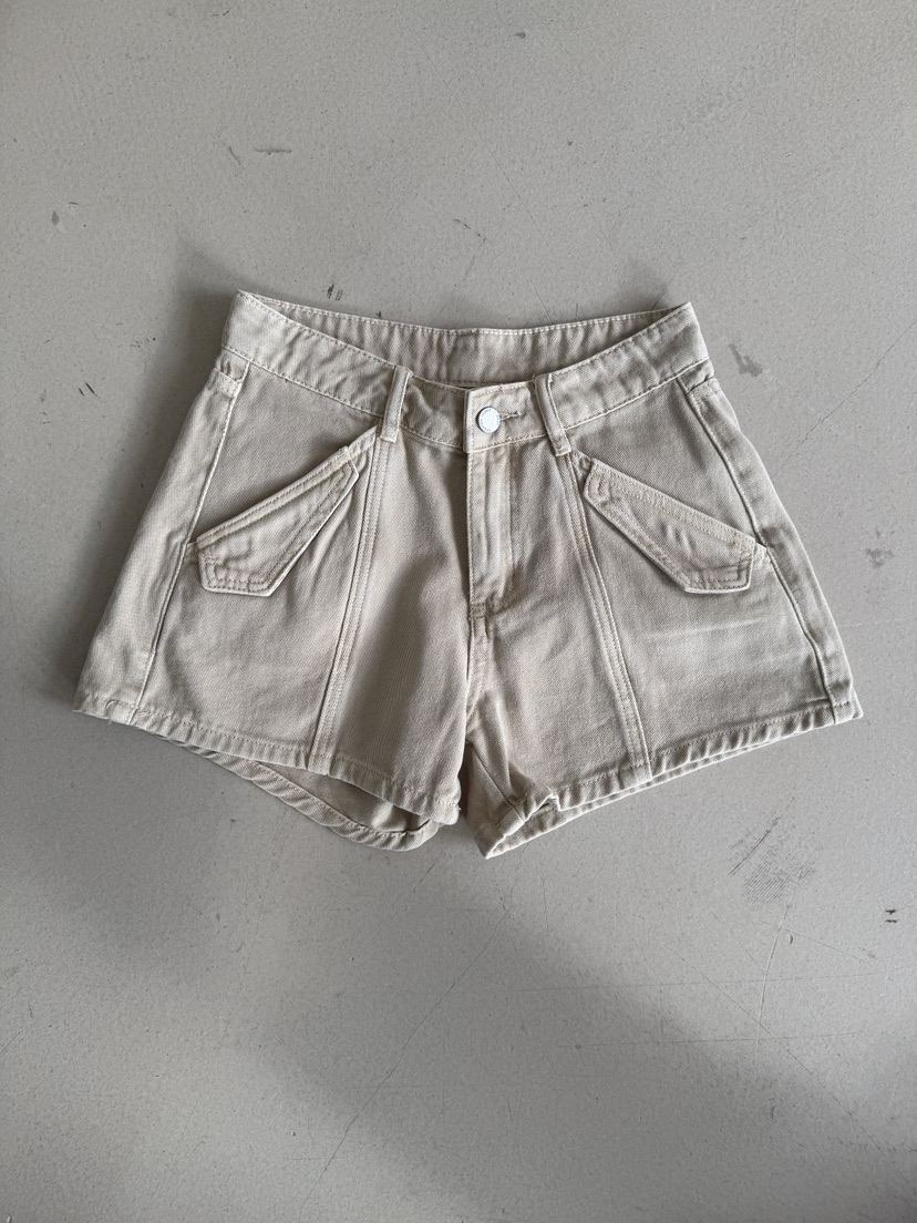 SYMBOL韓國東大門直郵女士新品26夏季推薦時尚短褲不含腰帶SYMBOL短褲圖色2