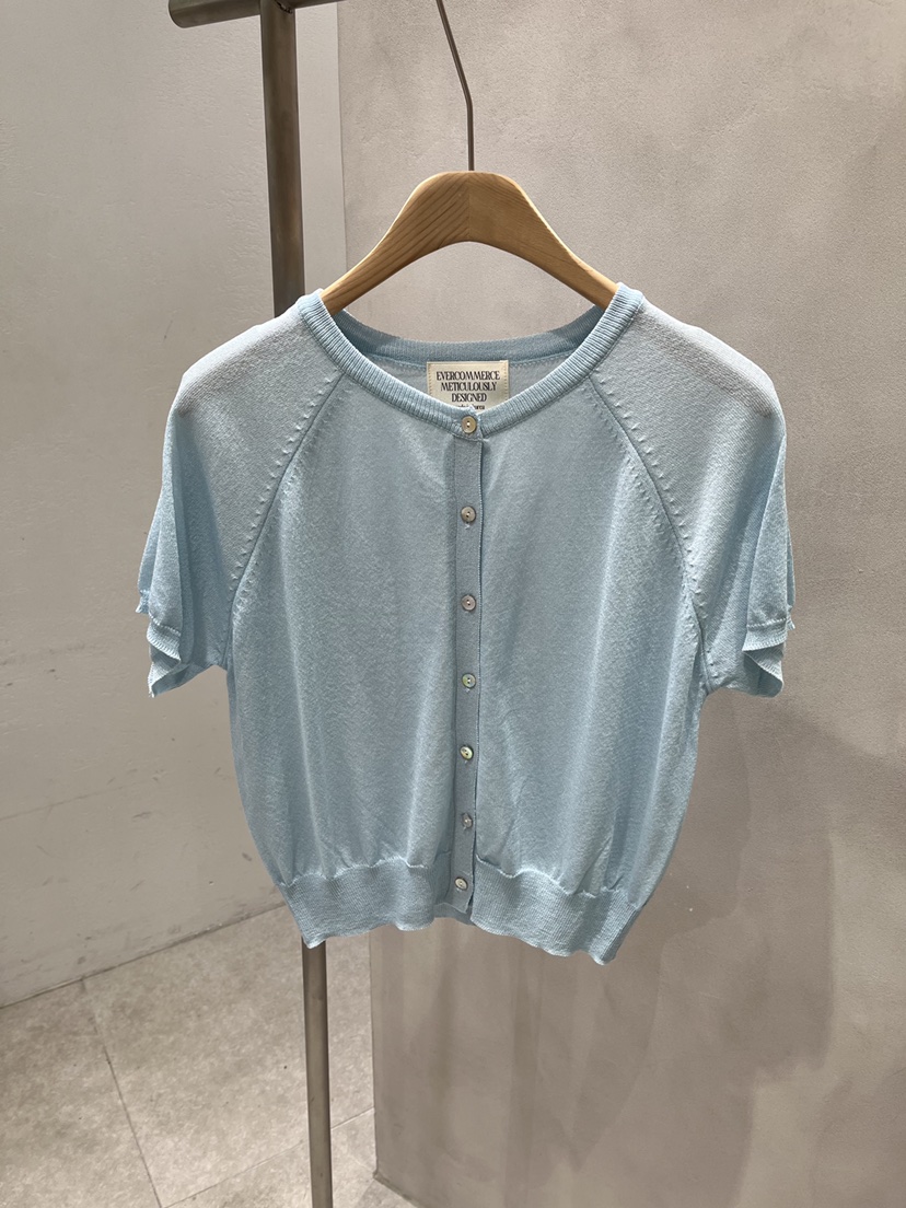 EVERCOMMERCE METICULOUSLY DESIGNED東大門實拍韓國女士新款26夏季針織衫EVERCOMMERCE METICULOUSLY DESIGNED針織衫圖色3