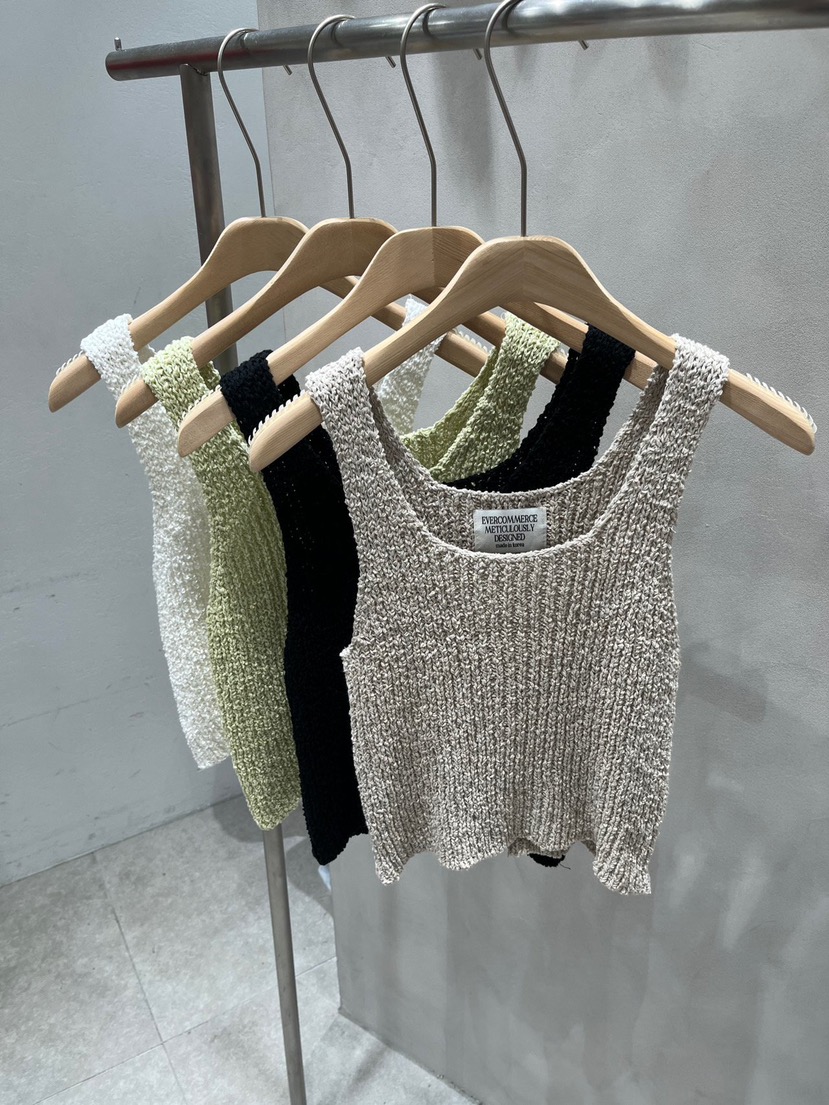 EVERCOMMERCE METICULOUSLY DESIGNED東大門實拍韓國女裝新品推薦吊帶背心棉EVERCOMMERCE METICULOUSLY DESIGNED吊帶/背心
