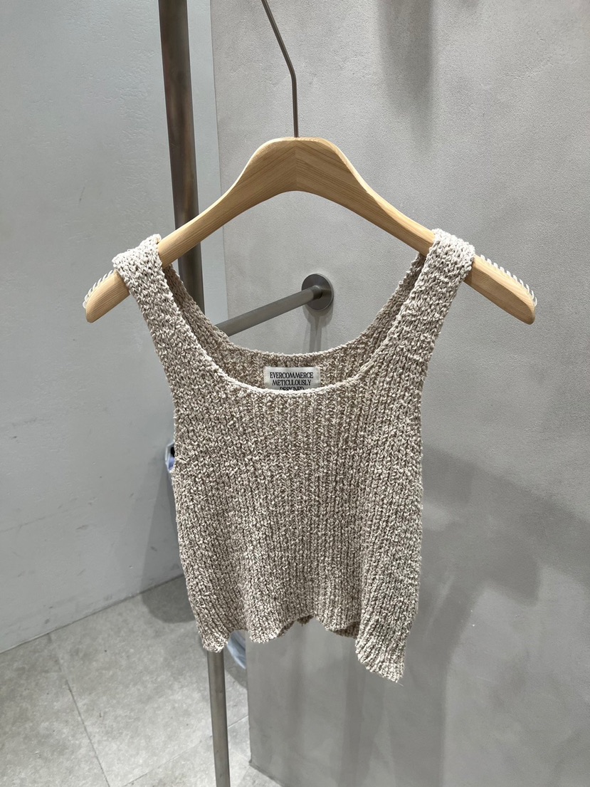 EVERCOMMERCE METICULOUSLY DESIGNED東大門實拍韓國女裝新品推薦吊帶背心棉EVERCOMMERCE METICULOUSLY DESIGNED吊帶/背心圖色3