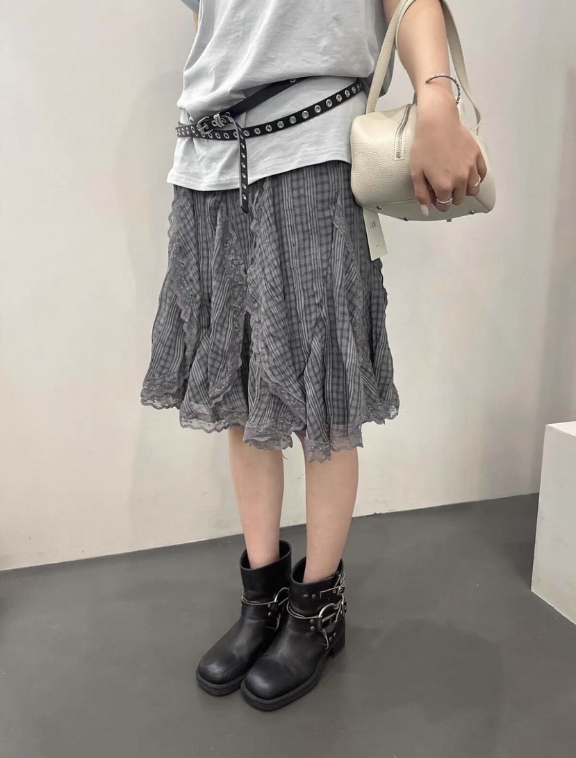 T STOR-티스토리-OT韓國直郵實拍女士新品推薦半身裙中短裙T STOR-2件起半身裙/中短裙