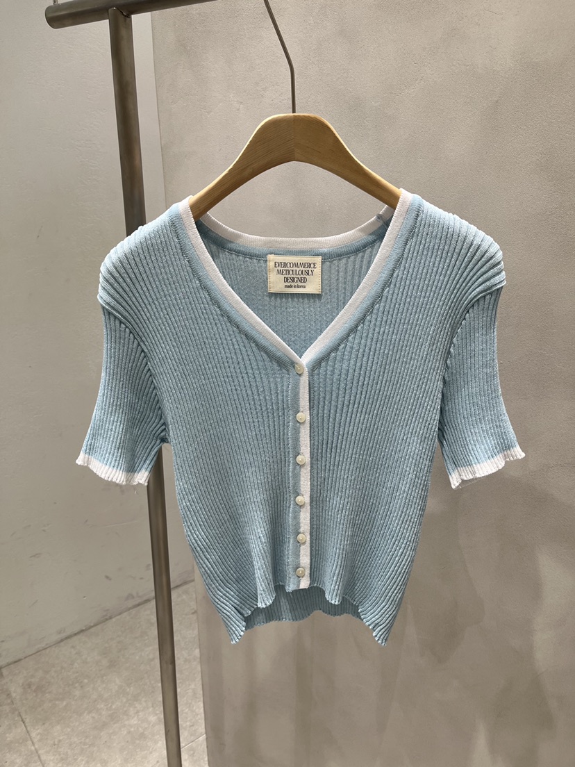 EVERCOMMERCE METICULOUSLY DESIGNED韓國直郵實拍女裝新品26春夏針織衫EVERCOMMERCE METICULOUSLY DESIGNED針織衫圖色3