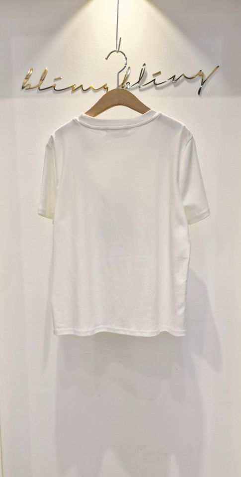 RICO/BLING BLING-S韓國東大門直郵女士新品26夏季T恤RICO/BLING BLING-ST恤