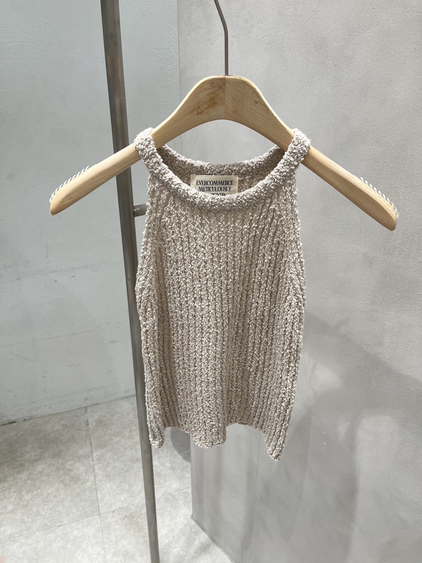 EVERCOMMERCE METICULOUSLY DESIGNED韓國直郵實拍女裝新品時尚吊帶背心露背EVERCOMMERCE METICULOUSLY DESIGNED吊帶/背心圖色1