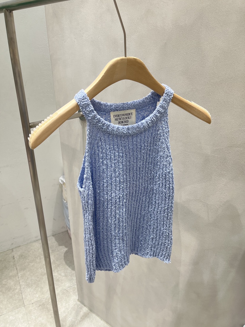 EVERCOMMERCE METICULOUSLY DESIGNED韓國直郵實拍女裝新品時尚吊帶背心露背EVERCOMMERCE METICULOUSLY DESIGNED吊帶/背心圖色2