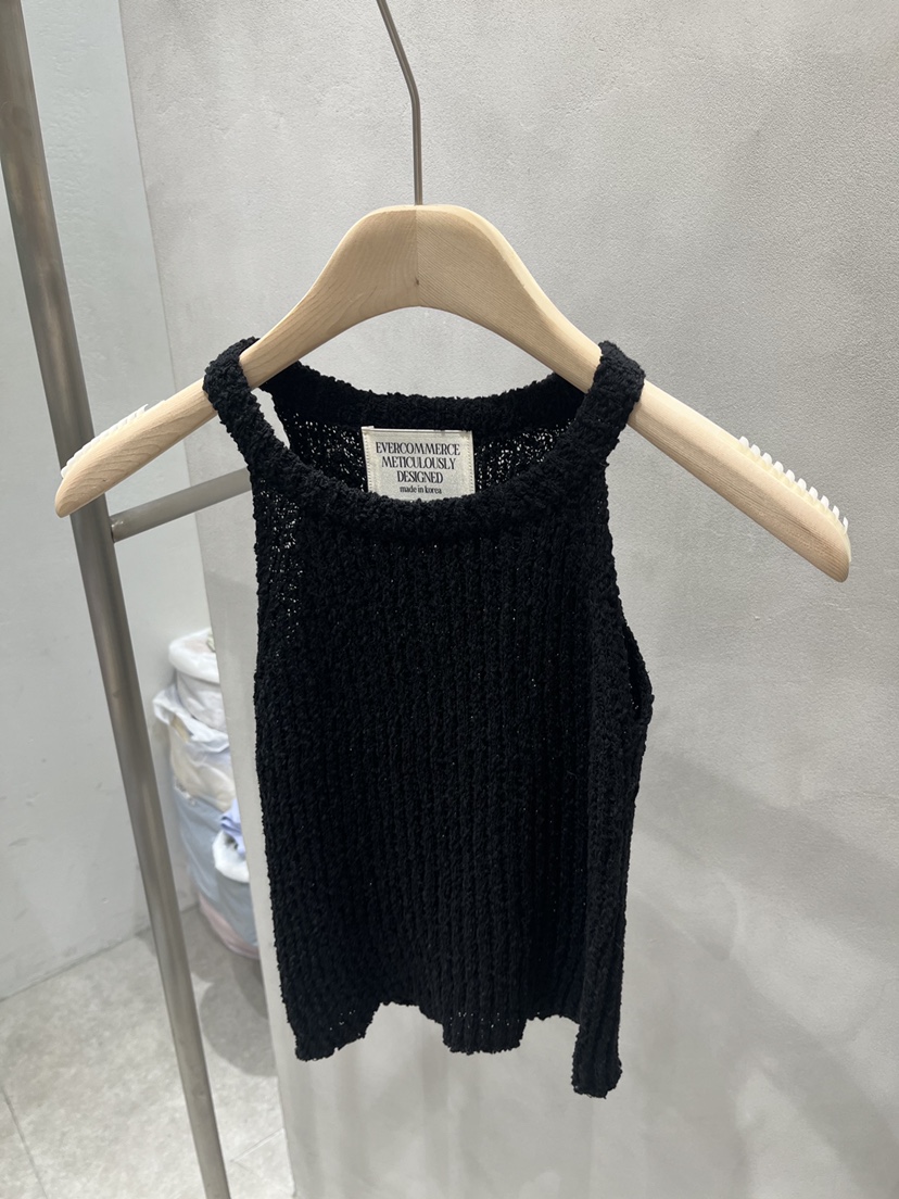 EVERCOMMERCE METICULOUSLY DESIGNED韓國直郵實拍女裝新品時尚吊帶背心露背EVERCOMMERCE METICULOUSLY DESIGNED吊帶/背心圖色4