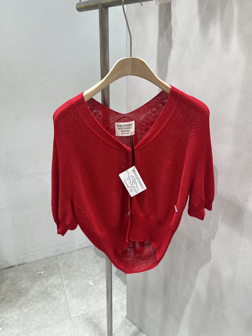 EVERCOMMERCE METICULOUSLY DESIGNED韓國代購女裝新款26春夏針織衫EVERCOMMERCE METICULOUSLY DESIGNED針織衫