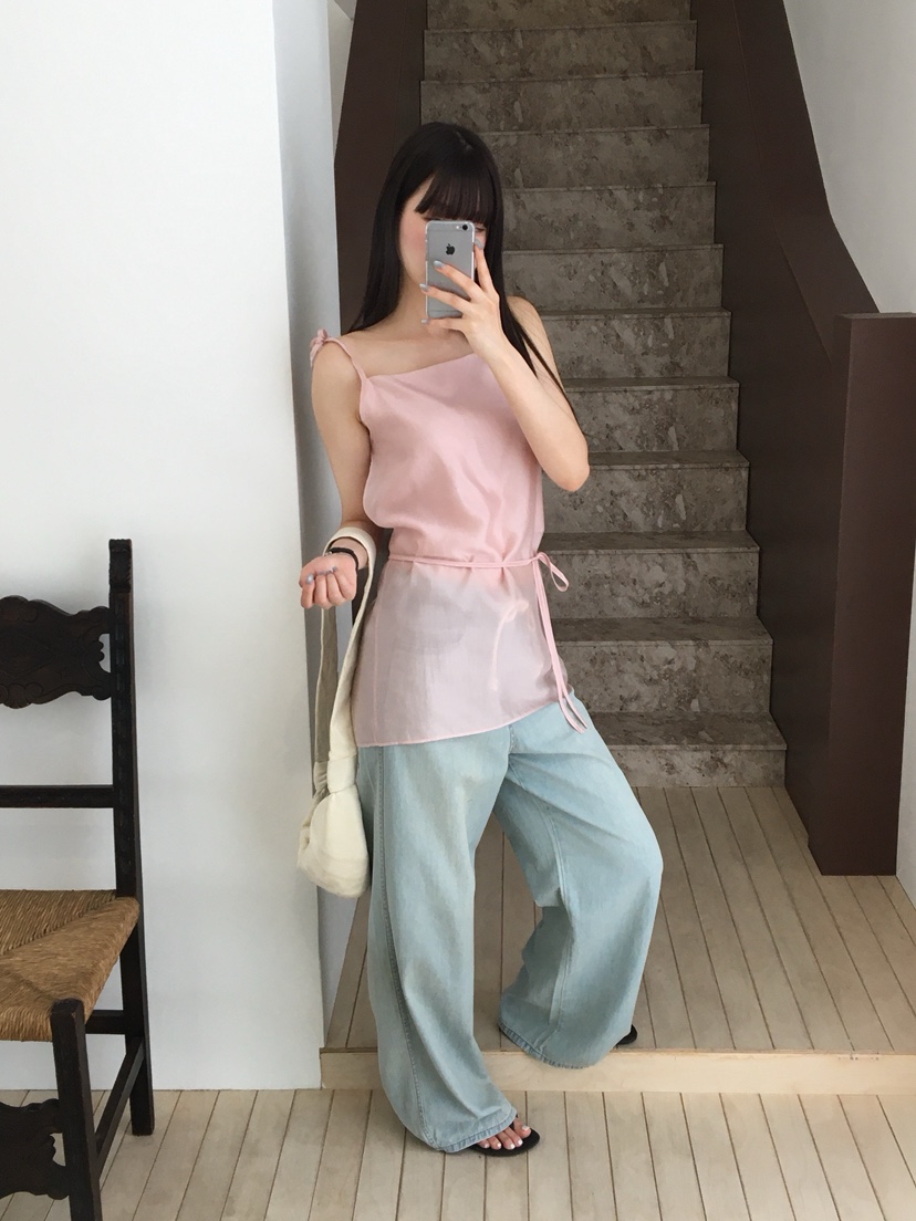 LEGACY韓國直郵實拍女裝新款26春夏推薦人氣吊帶背心透視LEGACY吊帶/背心