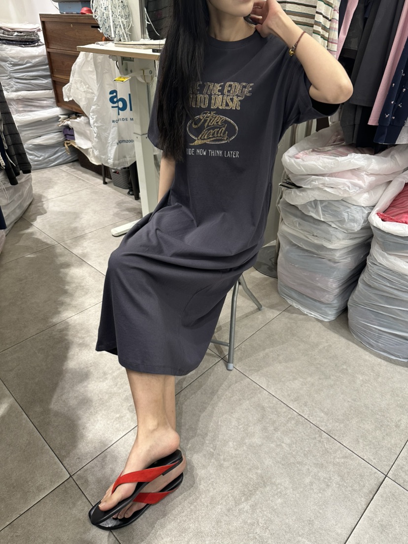 CELLI韓國代購女裝新品職業26夏季推薦時尚熱賣連衣裙開衩CELLI連衣裙