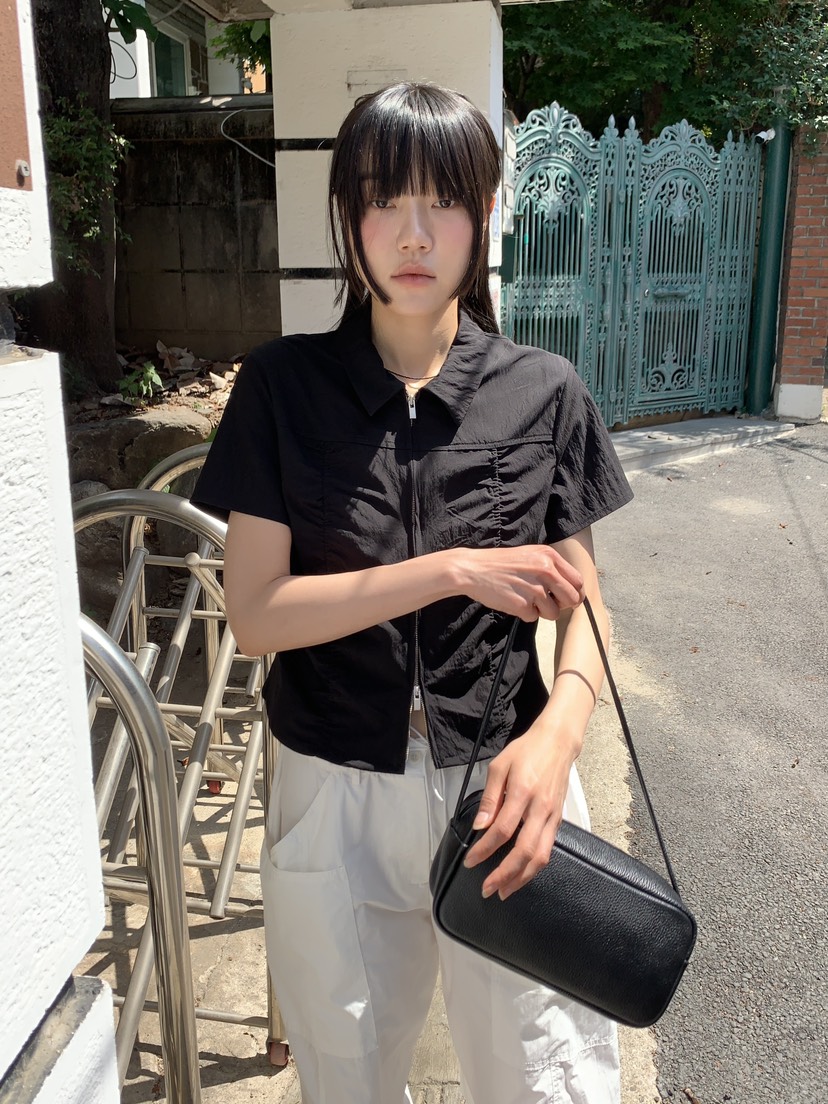 BAKING POWDER韓國東大門直郵女士新品26夏季襯衫蕾絲衫BAKING POWDER襯衫/蕾絲衫