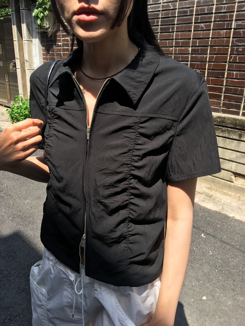 BAKING POWDER韓國東大門直郵女士新品26夏季襯衫蕾絲衫BAKING POWDER襯衫/蕾絲衫