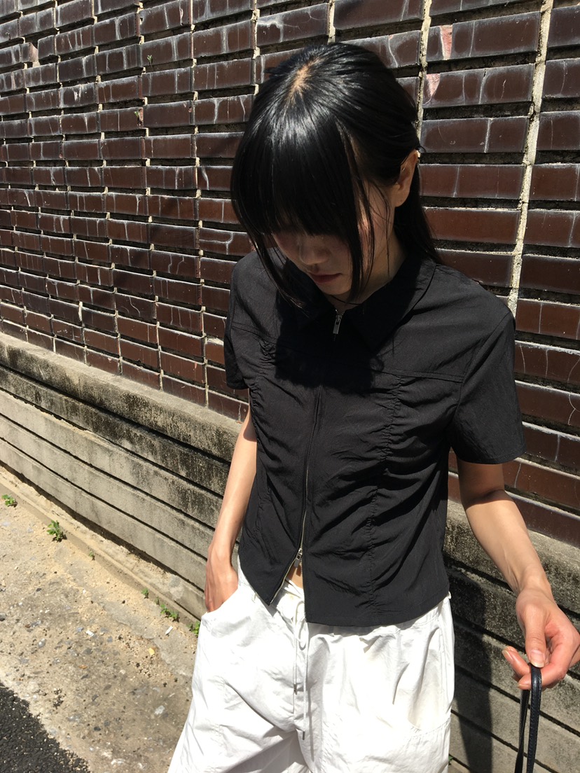 BAKING POWDER韓國東大門直郵女士新品26夏季襯衫蕾絲衫BAKING POWDER襯衫/蕾絲衫