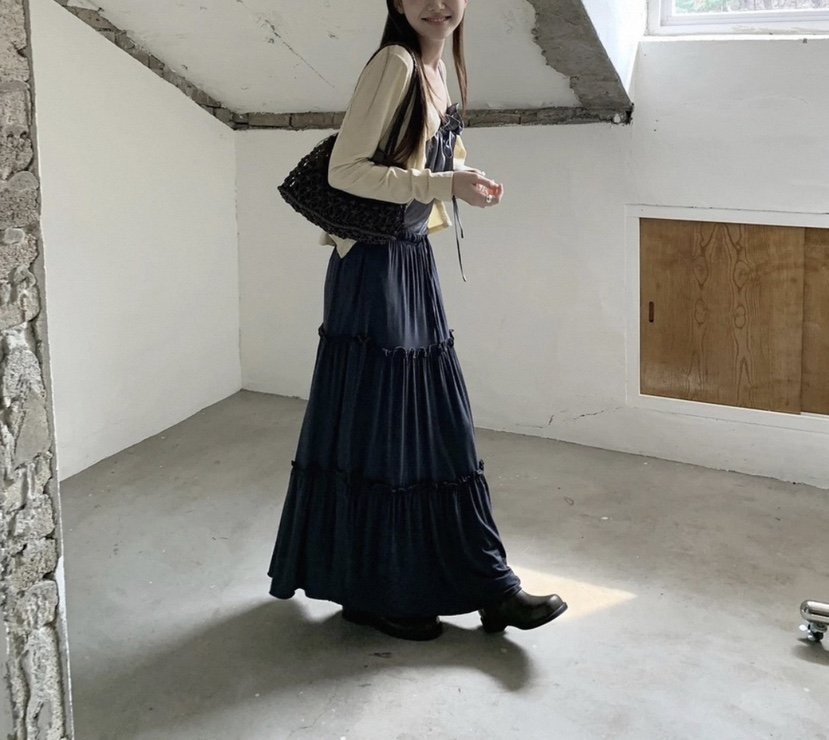 T STOR-티스토리-OT韓國東大門直郵女士新品26春夏長裙T STOR-2件起長裙