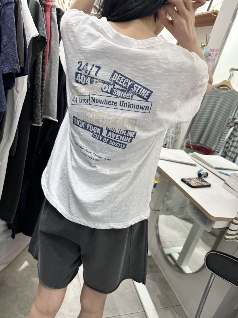 CELLI韓國東大門代購女士新款休閑熱賣時尚推薦人氣T恤印花CELLIT恤