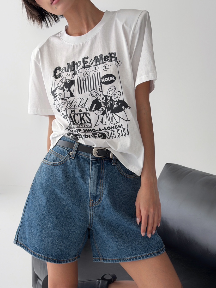 CELEBRITY-A韓國直郵女裝新品26夏季休閑推薦職業26春夏T恤CELEBRITY-AT恤