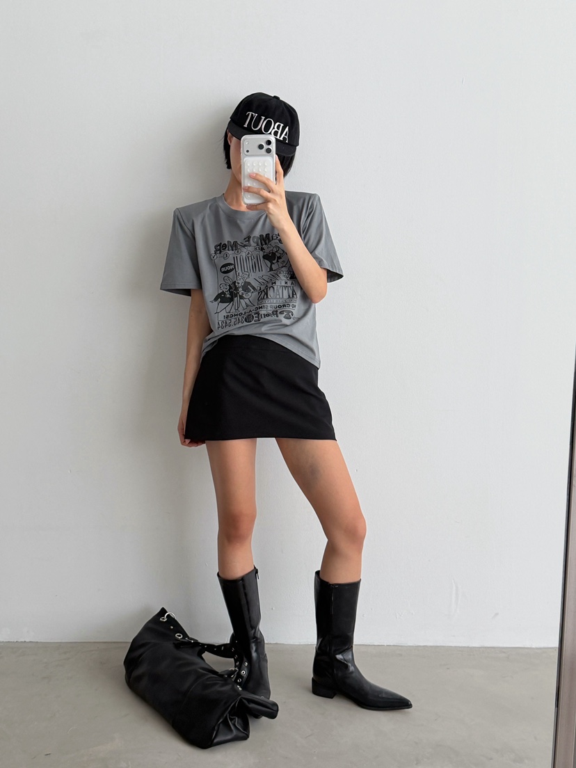 CELEBRITY-A韓國直郵女裝新品26夏季休閑推薦職業26春夏T恤CELEBRITY-AT恤