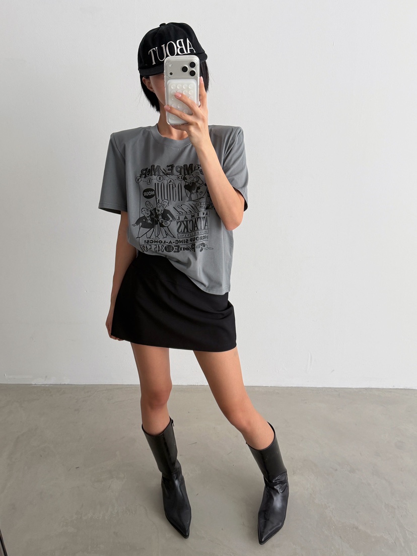 CELEBRITY-A韓國直郵女裝新品26夏季休閑推薦職業26春夏T恤CELEBRITY-AT恤