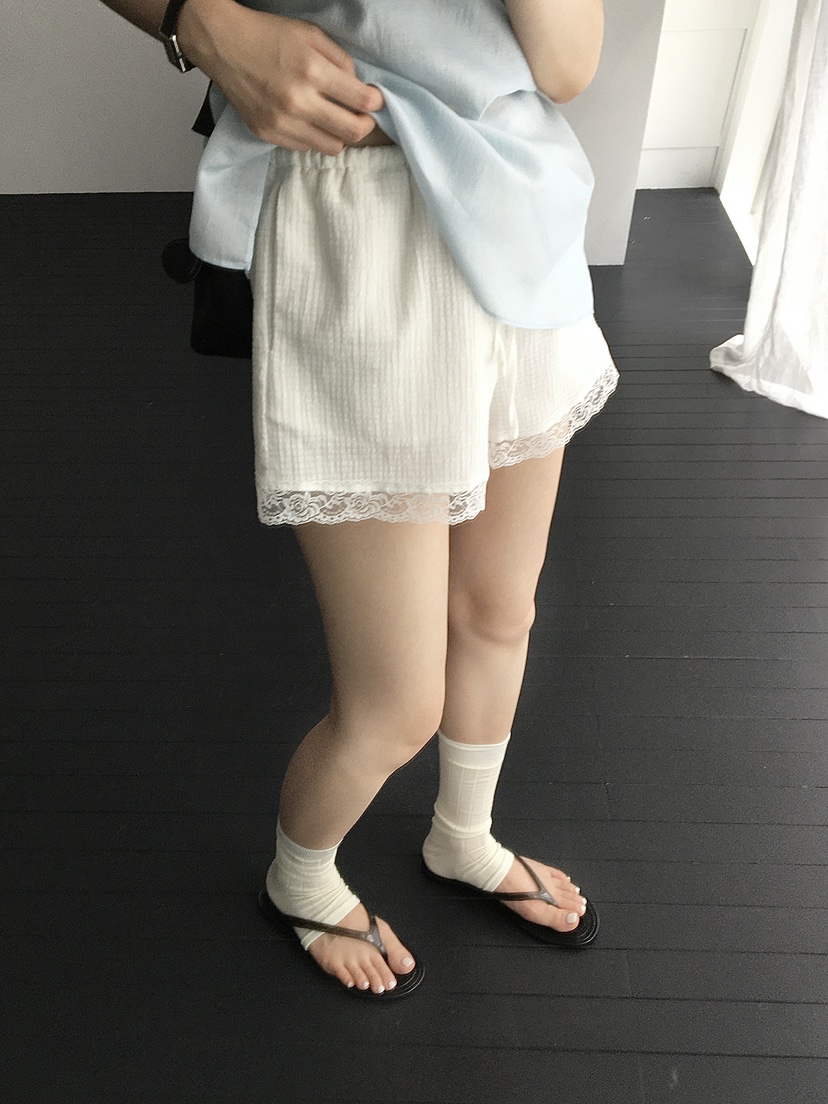 LEGACY韓國東大門代購女裝新款熱賣人氣時尚推薦短褲蕾絲LEGACY短褲