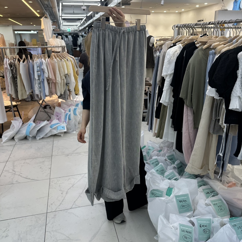 SAGE BRUSH東大門實拍韓國女裝新品26夏季休閑時尚休閑褲SAGE BRUSH休閑褲圖色3