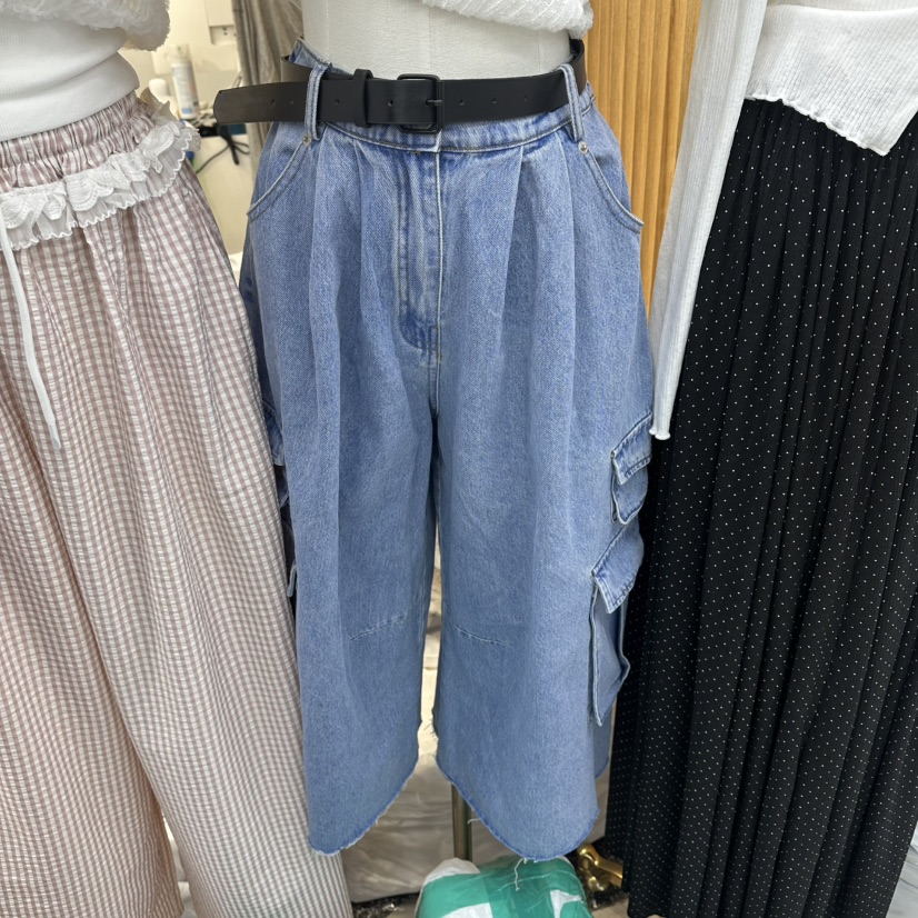SAGE BRUSH東大門實拍韓國女裝新品休閑人氣休閑褲不含腰帶SAGE BRUSH休閑褲圖色1