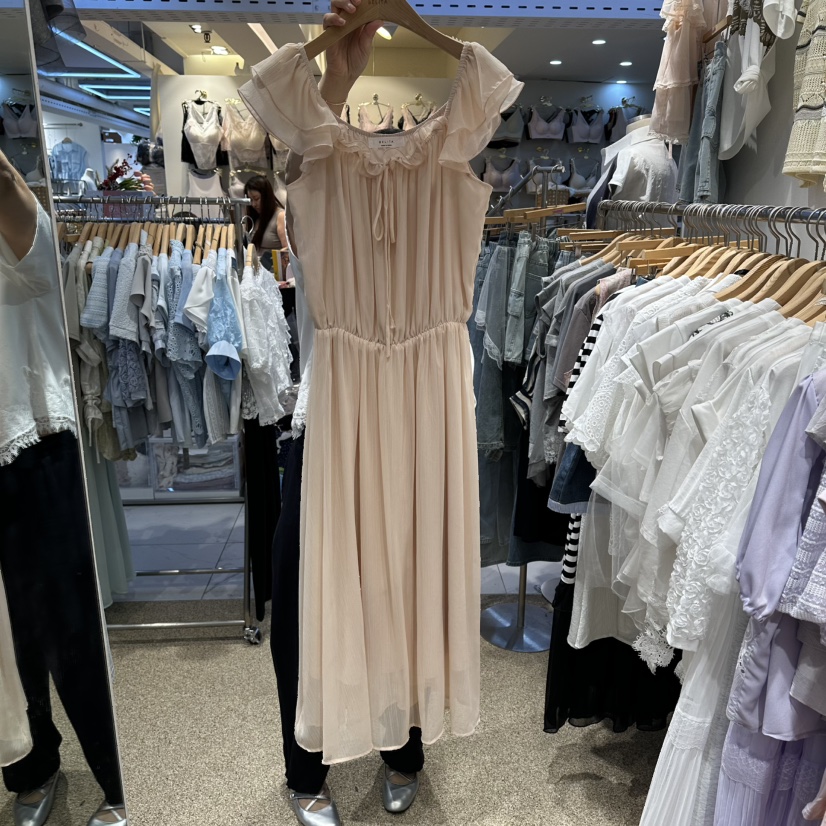 BELITA韓國直郵女裝新品26春夏26夏季推薦熱賣連衣裙雪紡BELITA連衣裙圖色3