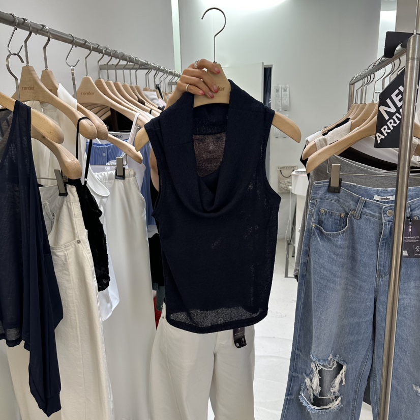 RENDER韓國直郵女裝新品推薦26夏季熱賣時尚休閑吊帶背心RENDER吊帶/背心圖色2