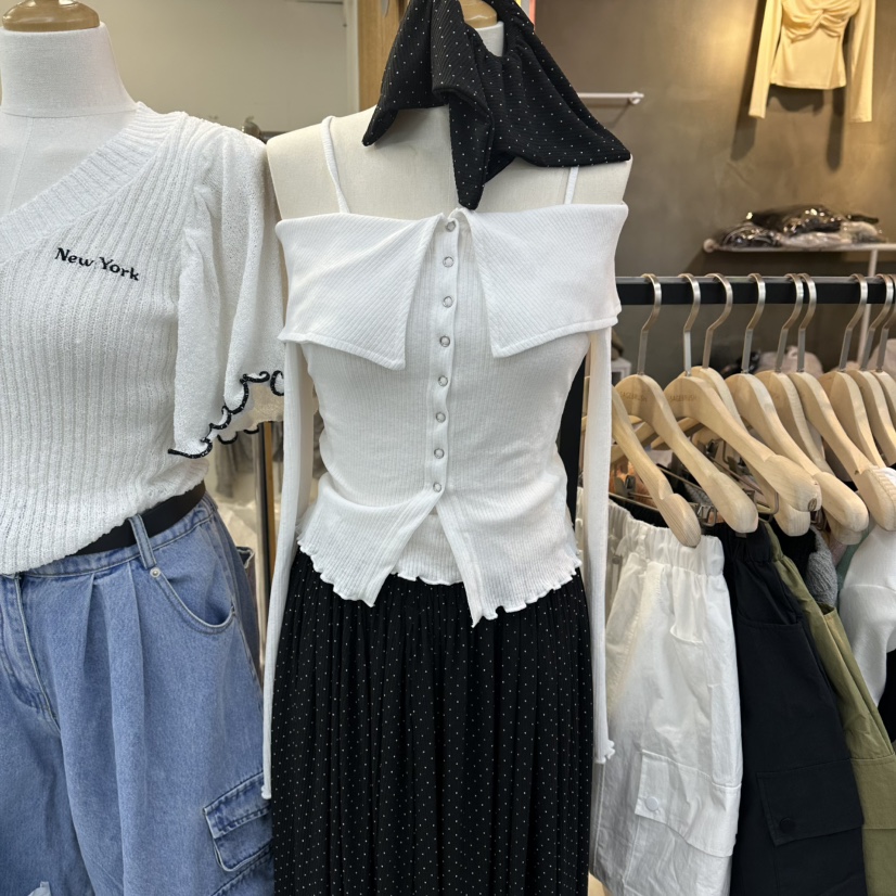 SAGE BRUSH韓國代購女士新品休閑熱賣人氣26夏季套裝套裝SAGE BRUSH套裝圖色1