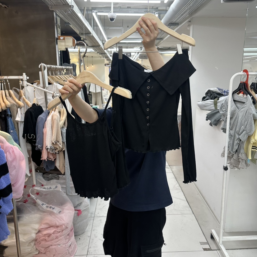 SAGE BRUSH韓國代購女士新品休閑熱賣人氣26夏季套裝套裝SAGE BRUSH套裝圖色4