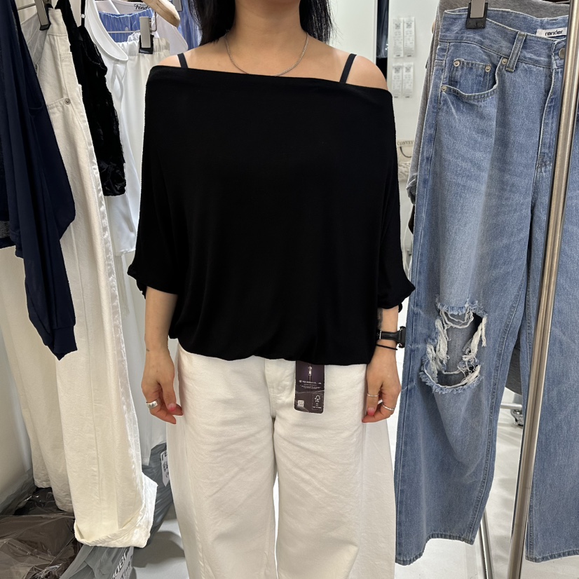 RENDER韓國直郵女士新品熱賣職業26春夏休閑推薦時尚人氣T恤RENDERT恤圖色4