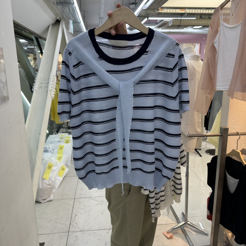 FLYFLY/LULULALLA/LIVE韓國東大門直郵女裝新品人氣針織衫披肩FLYFLY/LULULALLA/LIVE針織衫圖色2