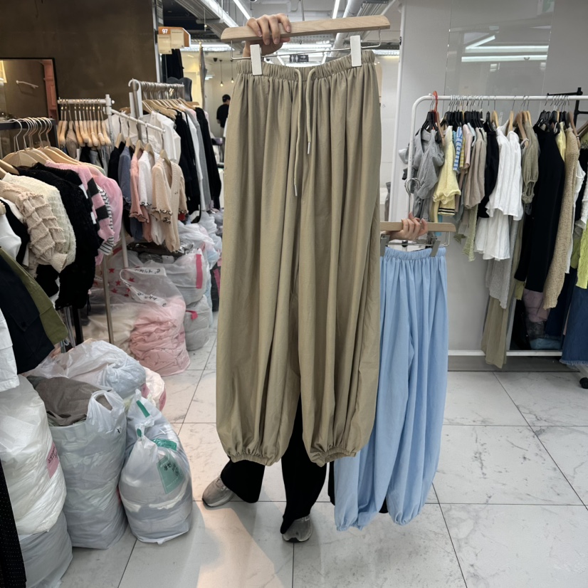 SAGE BRUSH韓國代購女裝新款時尚休閑推薦26春夏人氣休閑褲SAGE BRUSH休閑褲圖色2