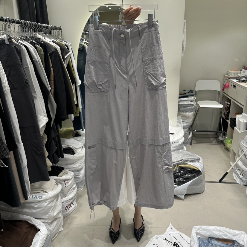 AT THE END韓國直郵女士新品人氣職業時尚26春夏休閑褲AT THE END休閑褲圖色2