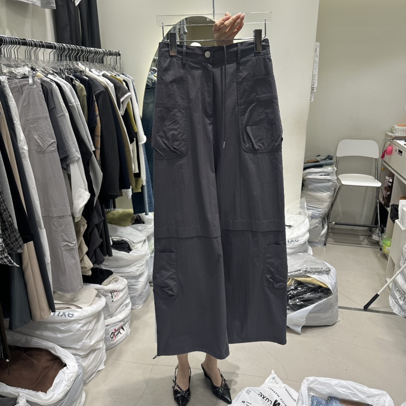AT THE END韓國直郵女士新品人氣職業時尚26春夏休閑褲AT THE END休閑褲圖色3