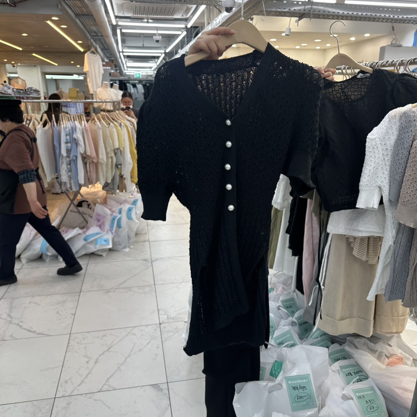 SAGE BRUSH東大門實拍韓國女裝新品時尚人氣休閑針織衫開衫SAGE BRUSH針織衫圖色4
