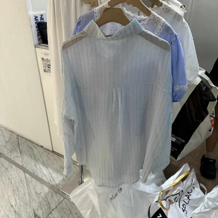 ABLESTUDIO韓國直郵實拍女裝新品推薦26夏季時尚襯衫蕾絲衫ABLESTUDIO襯衫/蕾絲衫