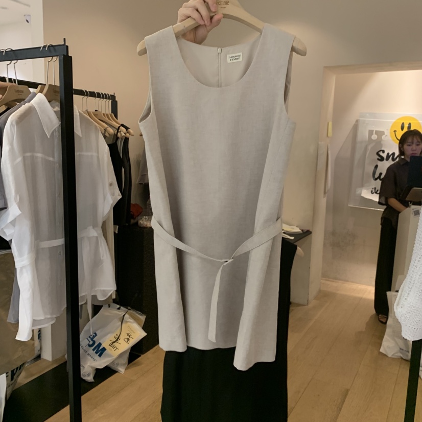 LA MAGIE FEMME韓國東大門直郵女士新品人氣休閑連衣裙Lamagie Femme連衣裙圖色3