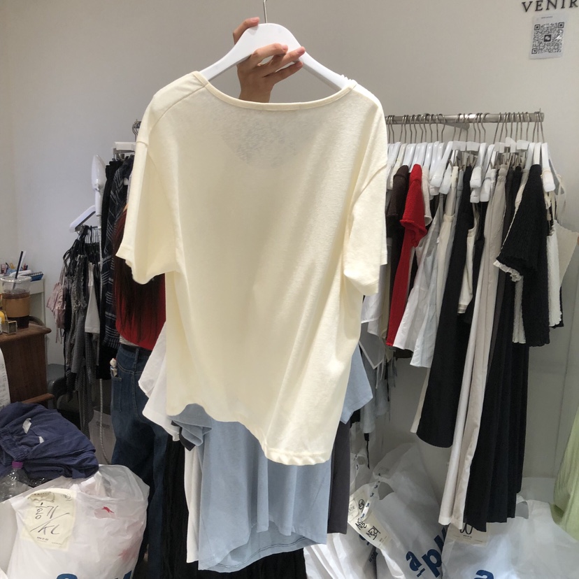 VENIR-a韓國直郵實拍女裝新品休閑時尚人氣推薦26春夏T恤VENIR-aT恤