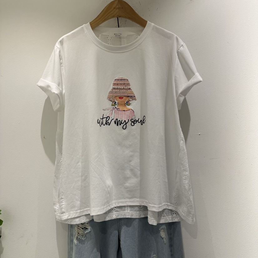 BELITA韓國東大門直郵女士新品休閑時尚推薦26夏季熱賣T恤BELITAT恤圖色1