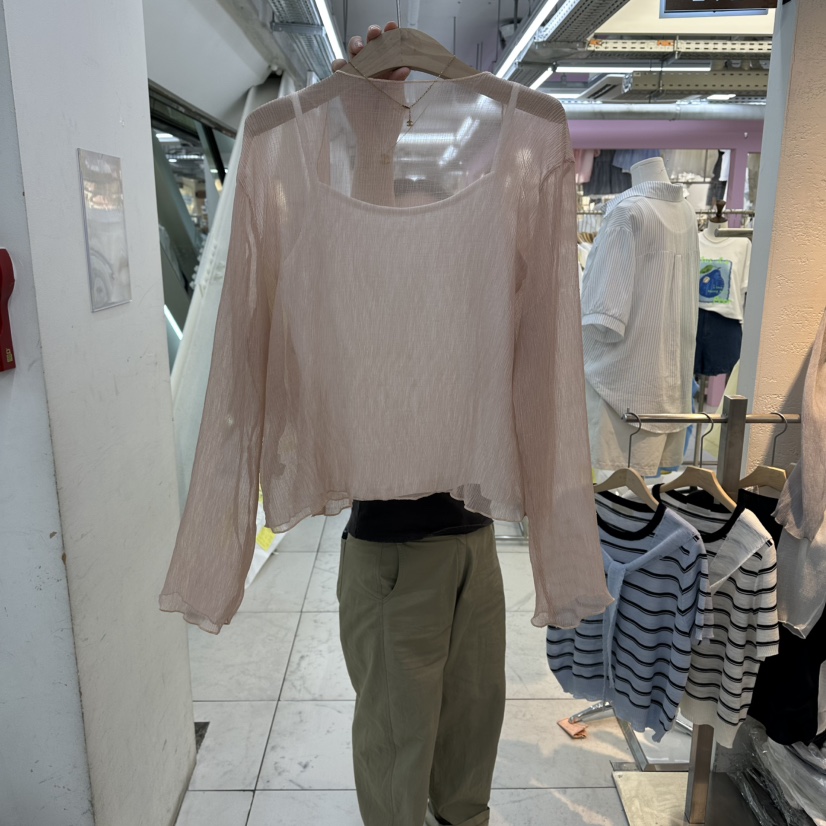 FLYFLY/LULULALLA/LIVE韓國直郵實拍女裝新品熱賣套裝套裝褶皺FLYFLY/LULULALLA/LIVE套裝