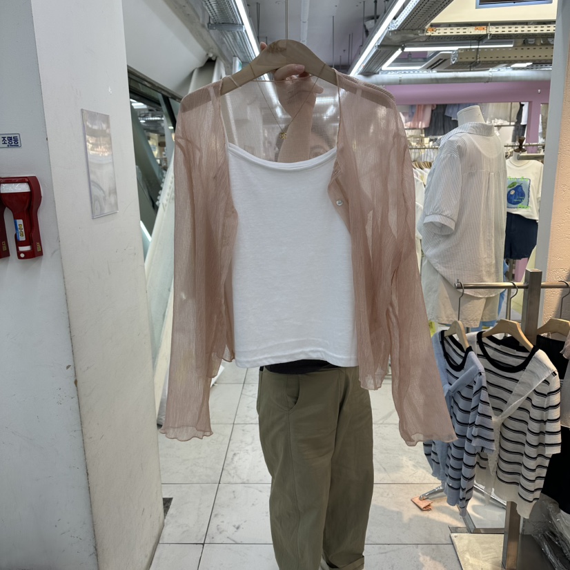 FLYFLY/LULULALLA/LIVE韓國直郵實拍女裝新品熱賣套裝套裝褶皺FLYFLY/LULULALLA/LIVE套裝圖色1