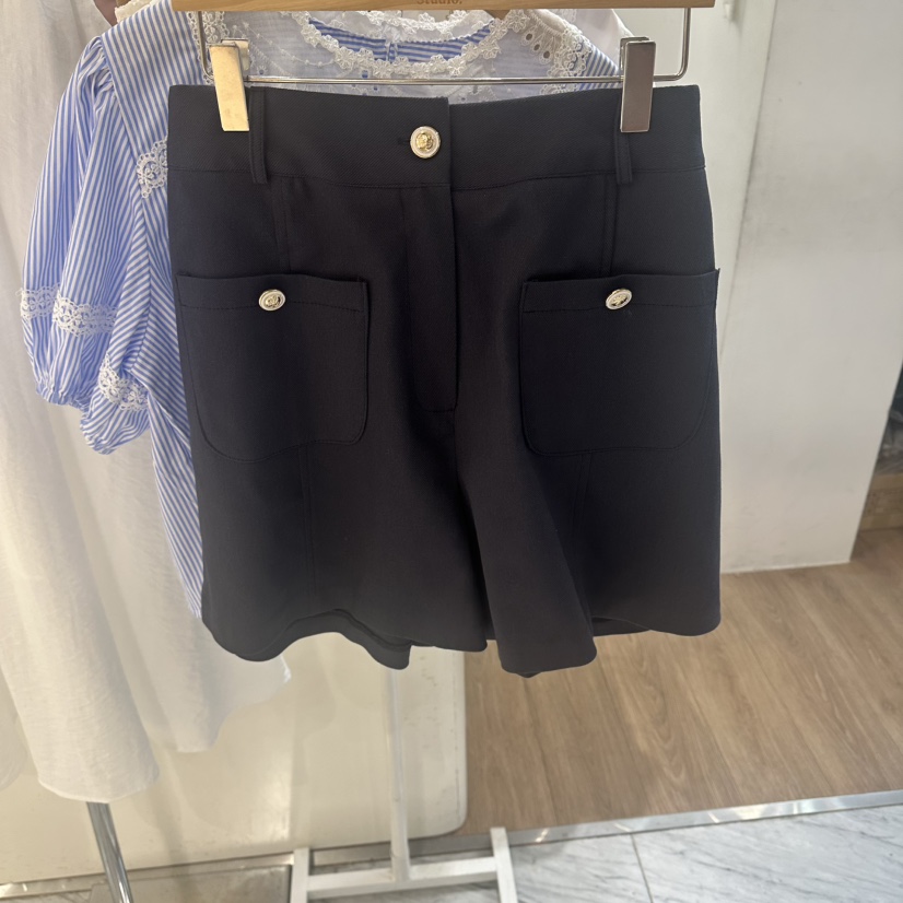 ABLESTUDIO韓國直郵女士新品人氣26夏季26春夏休閑職業短褲ABLESTUDIO短褲圖色3
