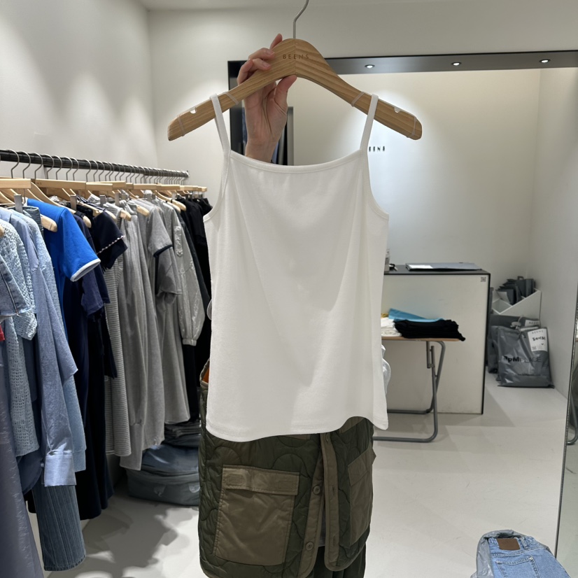BEENS韓國直郵女士新品26夏季推薦熱賣職業26春夏吊帶背心BEENS吊帶/背心圖色1