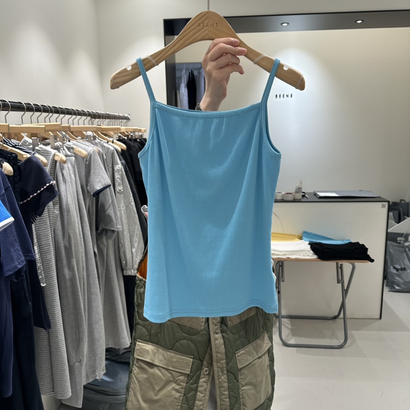BEENS韓國直郵女士新品26夏季推薦熱賣職業26春夏吊帶背心BEENS吊帶/背心圖色3