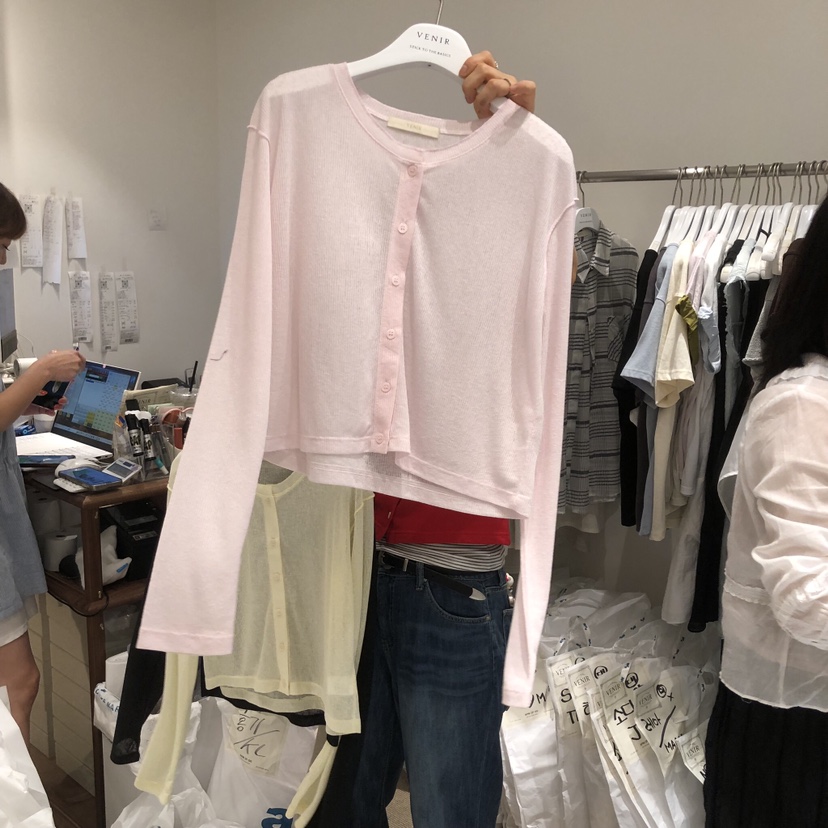 VENIR-a韓國東大門代購女裝新款26春夏熱賣人氣休閑開衫VENIR-a開衫圖色3