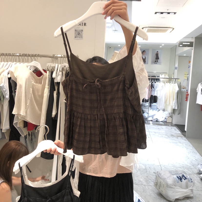 VENIR-a韓國直郵女裝新品人氣職業26春夏26夏季吊帶背心VENIR-a吊帶/背心