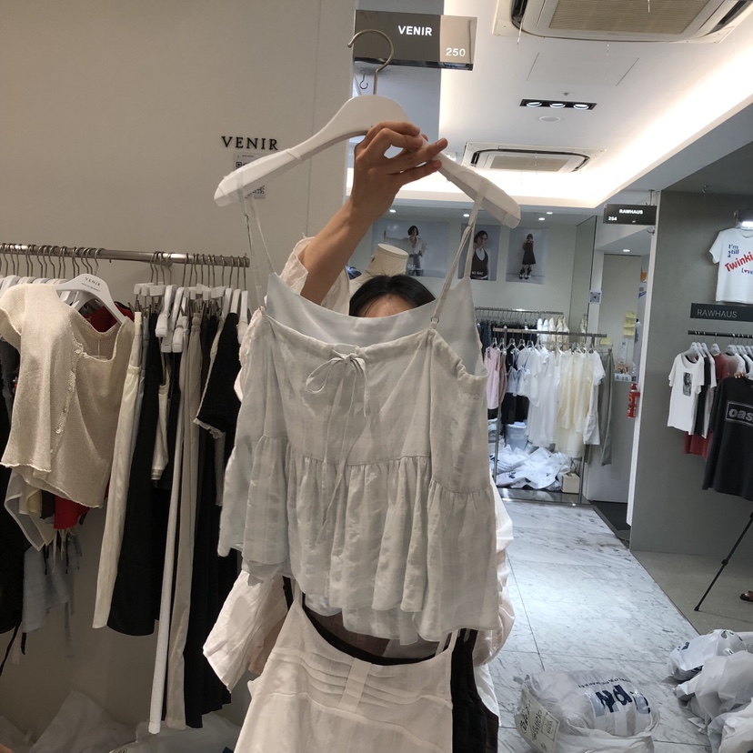 VENIR-a韓國直郵女裝新品人氣職業26春夏26夏季吊帶背心VENIR-a吊帶/背心