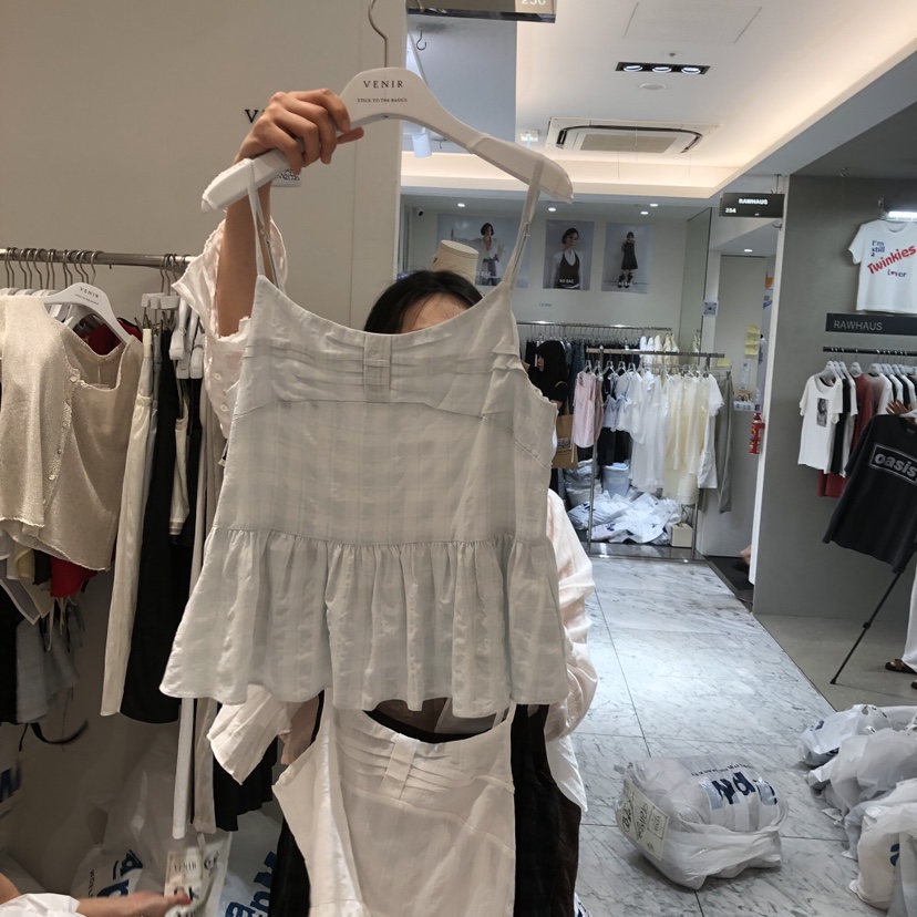VENIR-a韓國直郵女裝新品人氣職業26春夏26夏季吊帶背心VENIR-a吊帶/背心圖色1